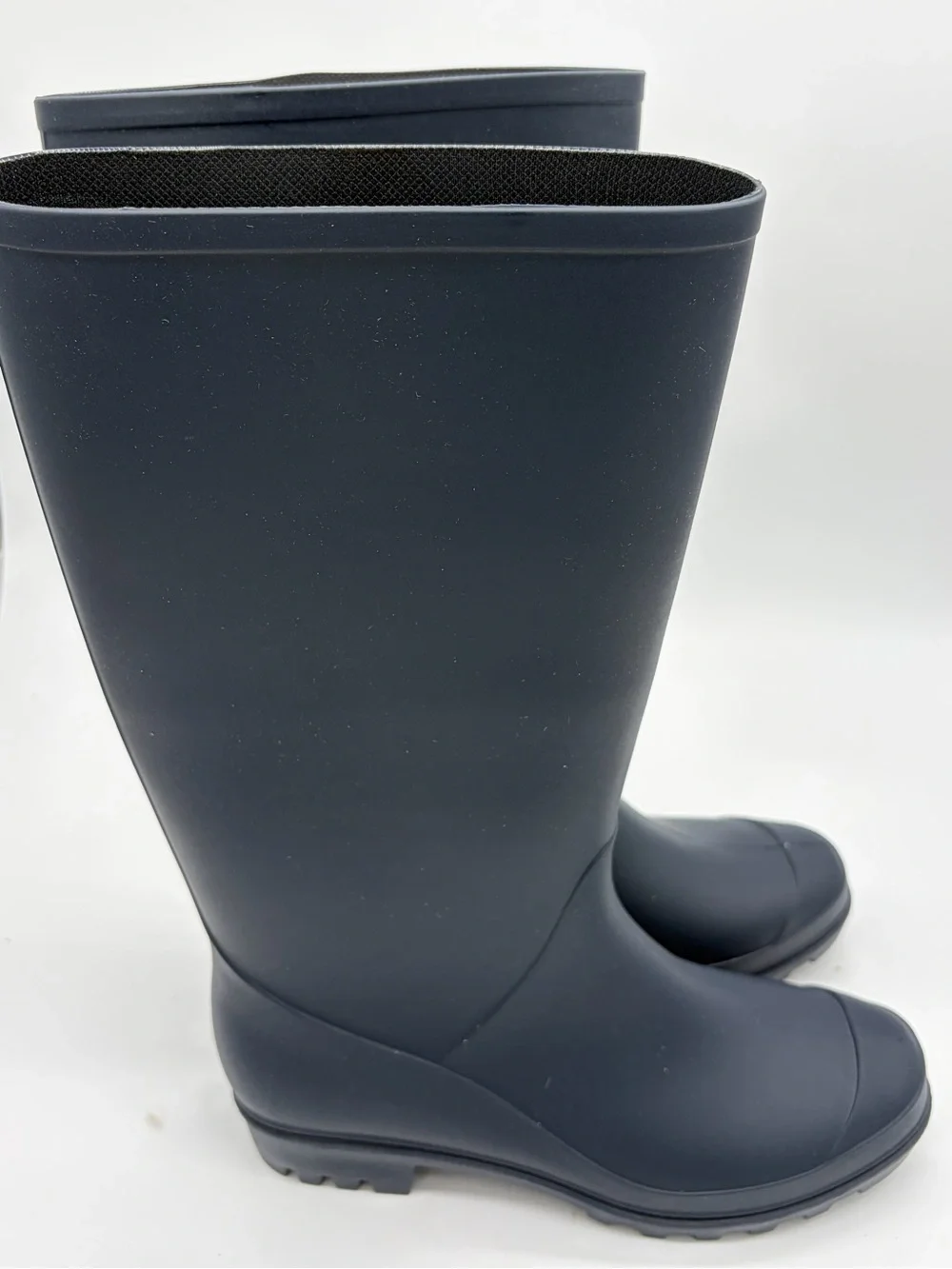 Women’s Tall Waterproof Rain Boots in Navy